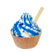 Sundae Extra Blue Monster,Soft Ice Corner,Angelo,Good Choice;Klein 3,35, Groot 3,85